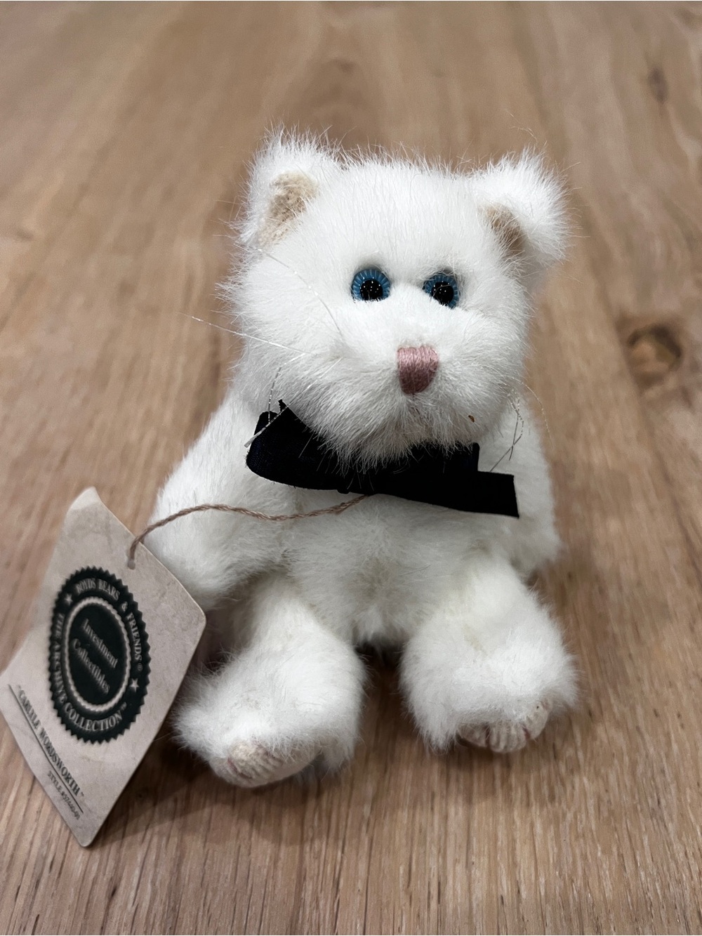 Boyds Bears Archive Collection Carlyle Wordsworth Plush Cat w/ Tag